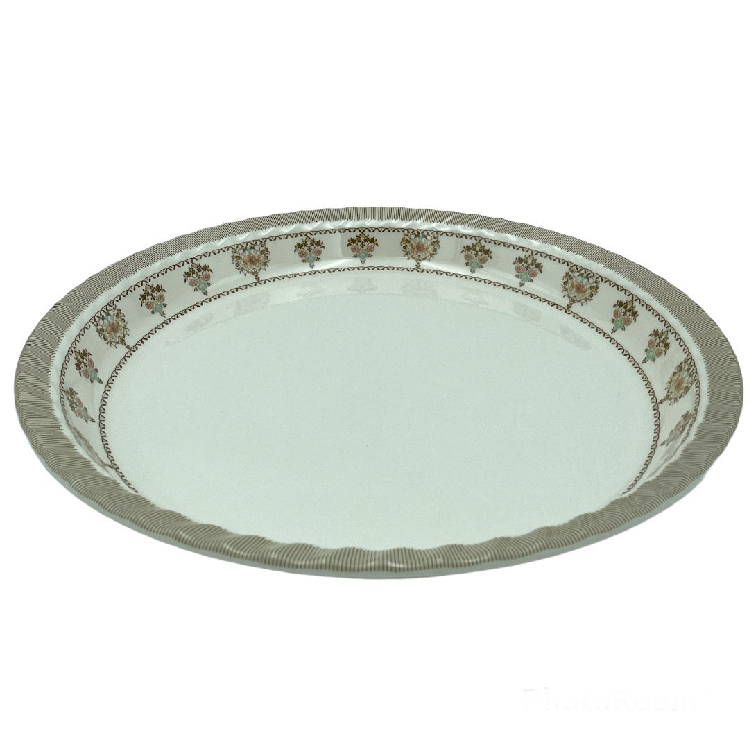 Hopeful Round Deep Plate 35 CM BLUE