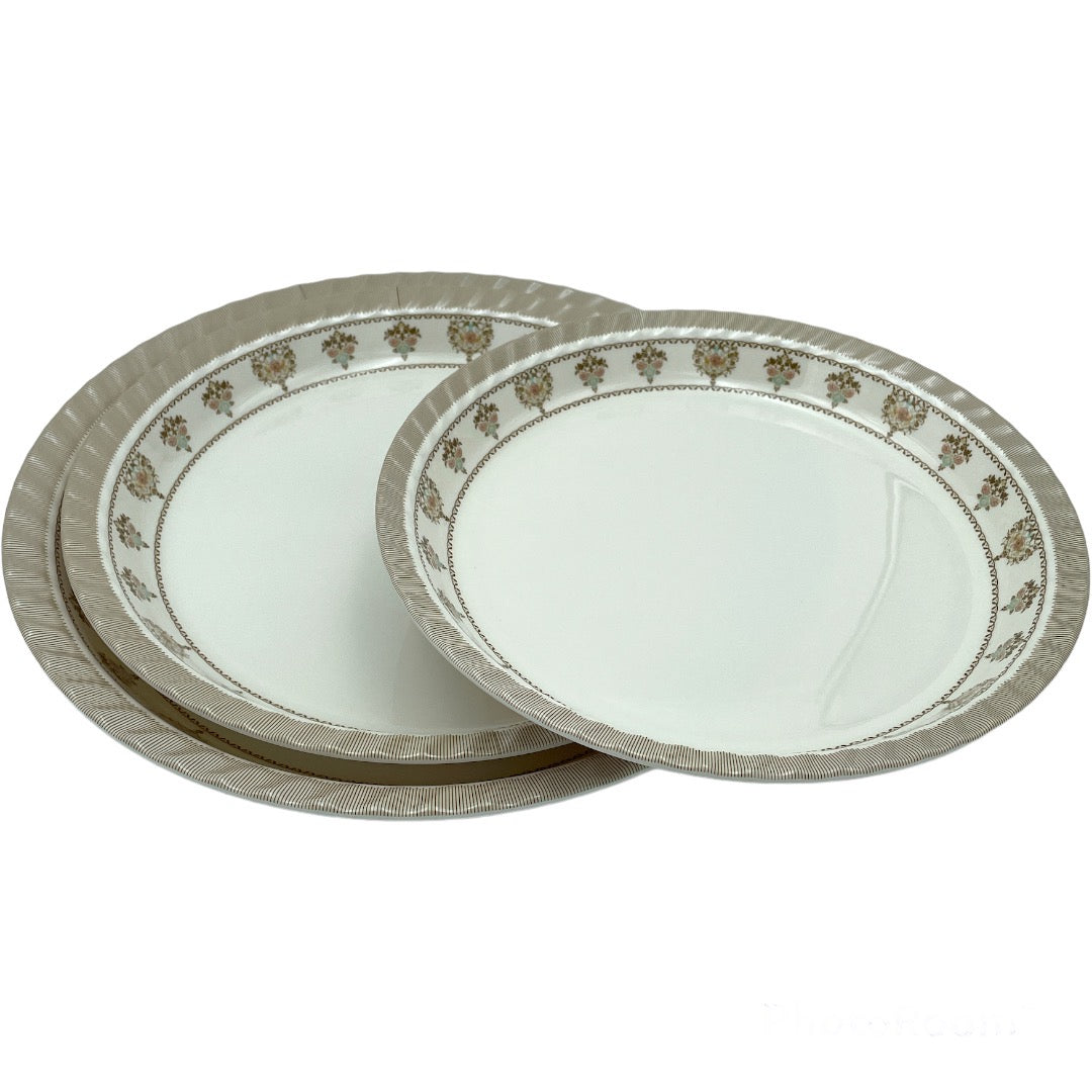 Hopeful Round Deep Plate 40 CM BROWN