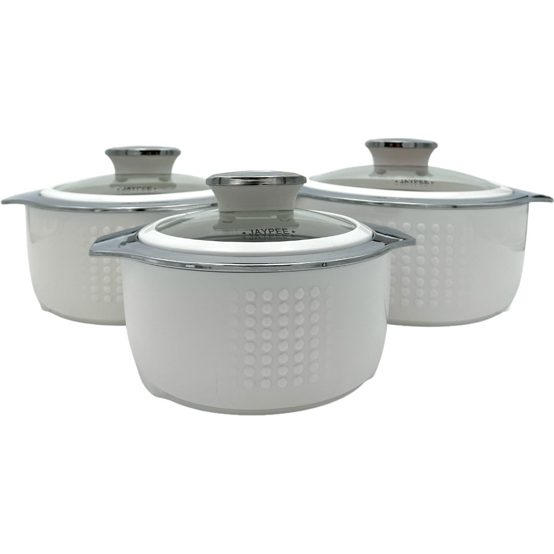 Jaypee Prime Time Set Of 3 WHITE