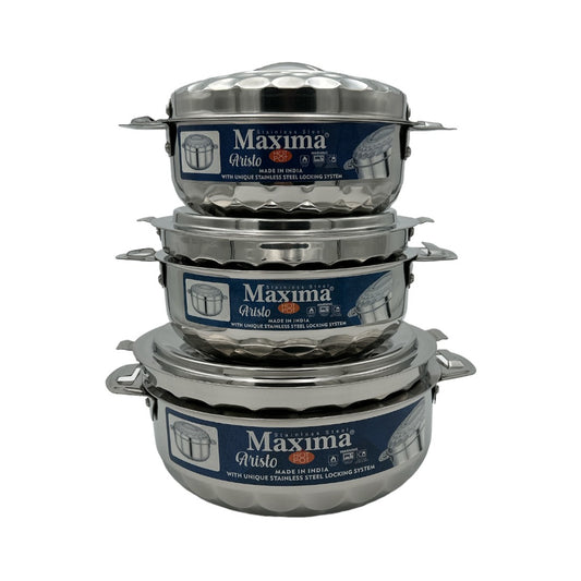 Maxima Aristo Hot Pot 3Pcs Set