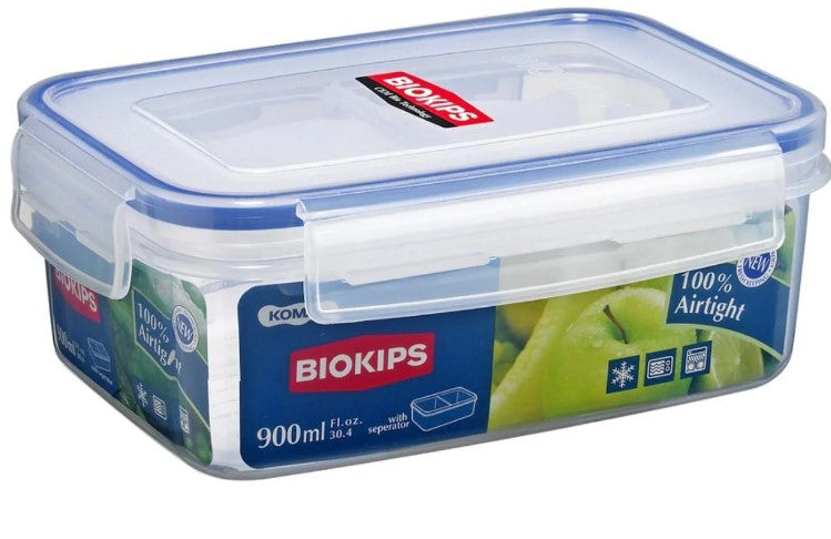 Komax Rectangle Plastic Container .-Rd3 900Ml