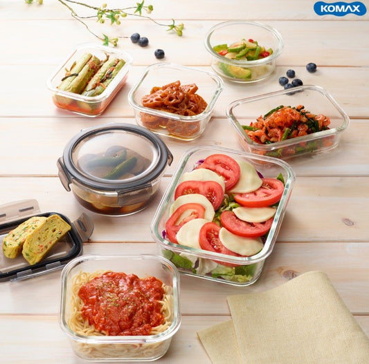 Komax Komax Glass Look Rect. Brown 160Ml