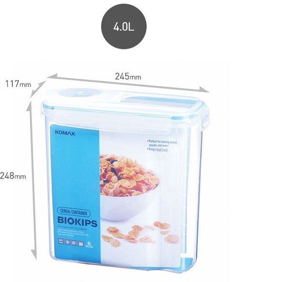 Komax Cereal Container 4Ltr