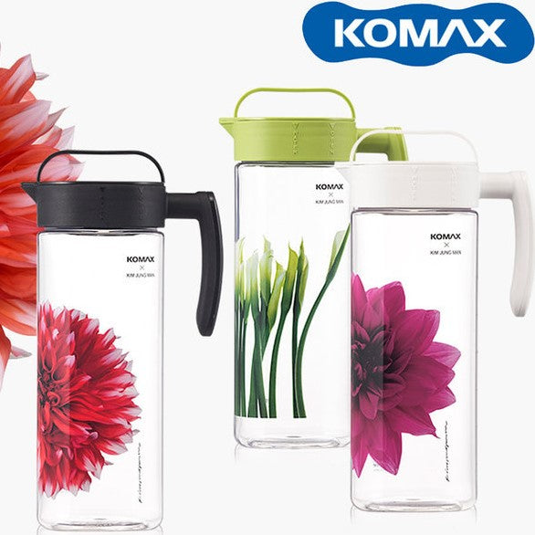 Komax Two Handle Water Bottle Flower 2Ltr
