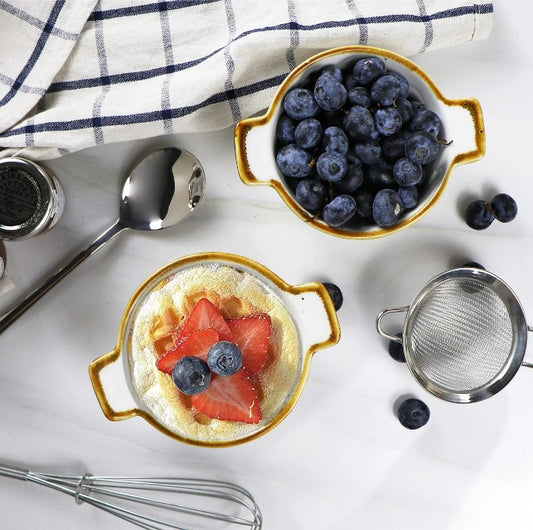 Oval Dish In Speckle 13Cm