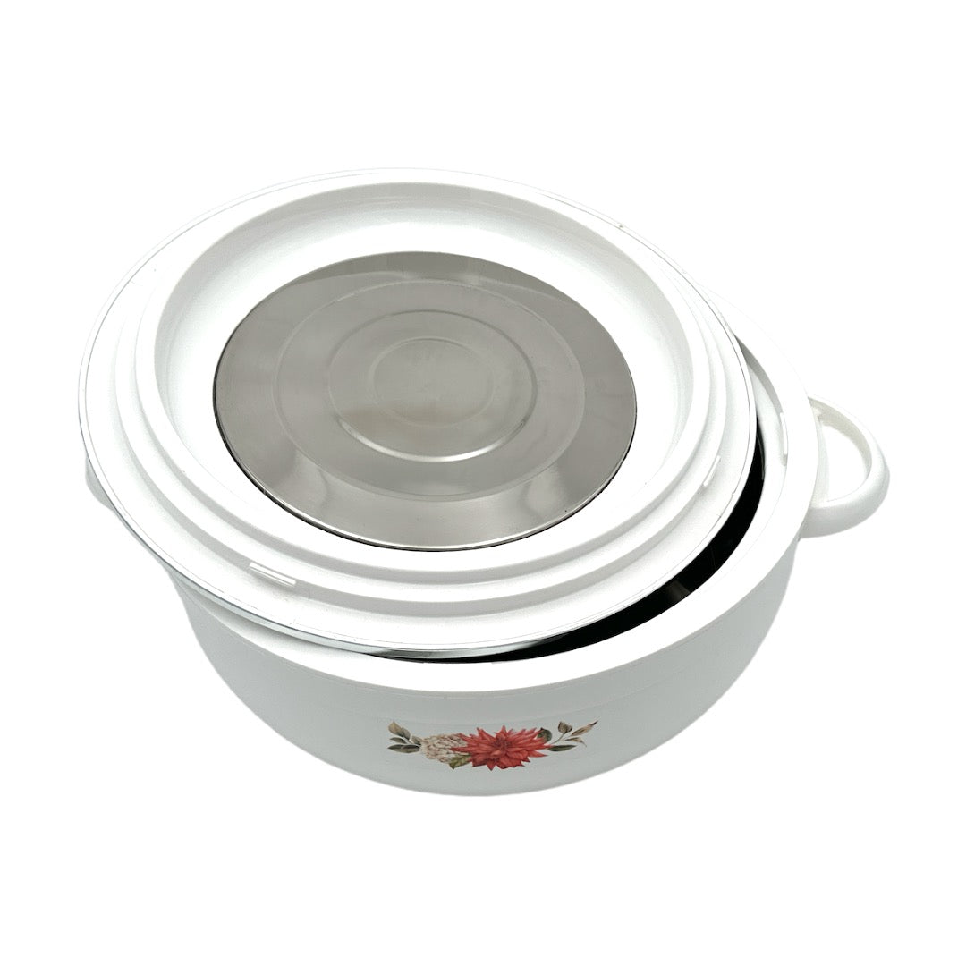 Asian Nova Casserole 3Pcs Set 1000+1600+2500Ml WHITE