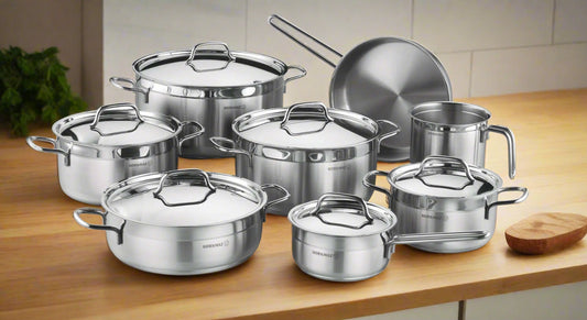 Korkmaz A1089 Alfa Grande 14Pcs Cookware Set