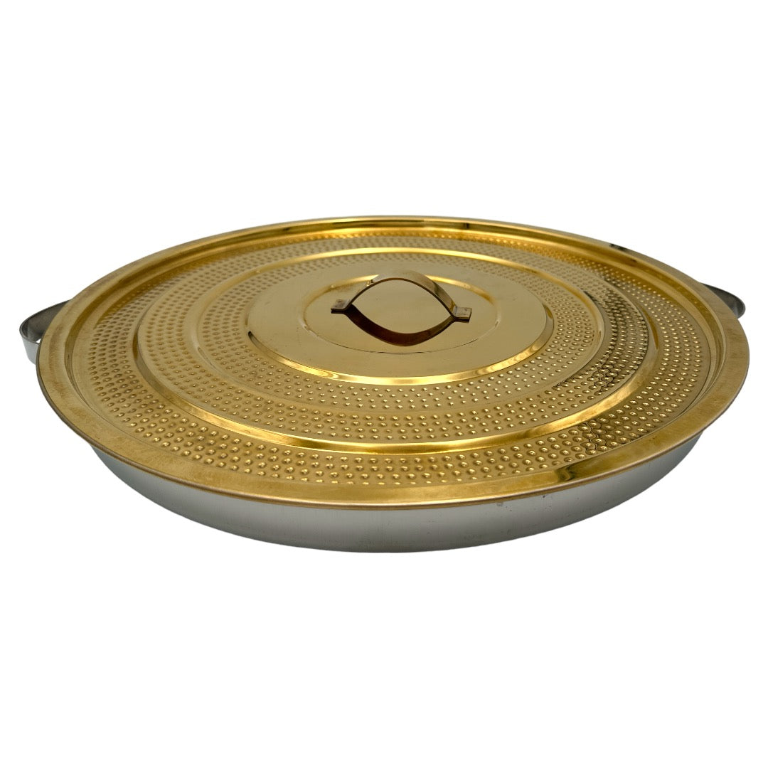 Maxima Breakfast Golden Tray 45Cm