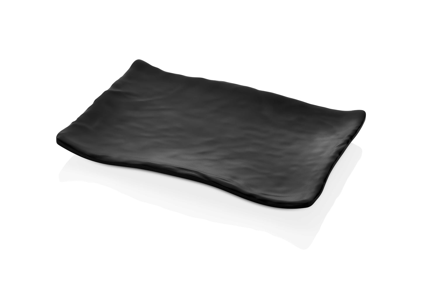 Kulsan Black Rectangular Plate 18.5 Cm