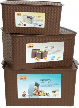 Jaypee Veneta Basket Small  BROWN
