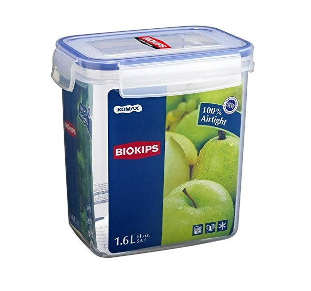 Komax Rectangle Plastic Container .-R22 1.6Lt