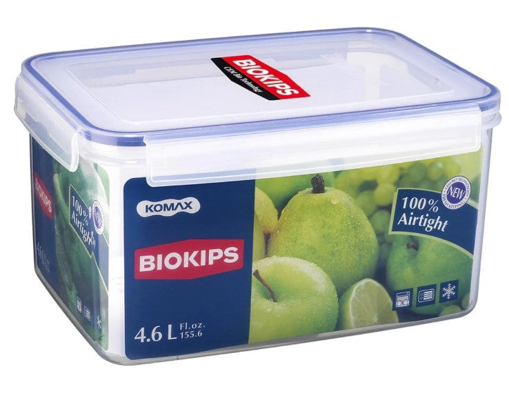 Komax Rectangle Plastic Container .-R51 4.6Lt