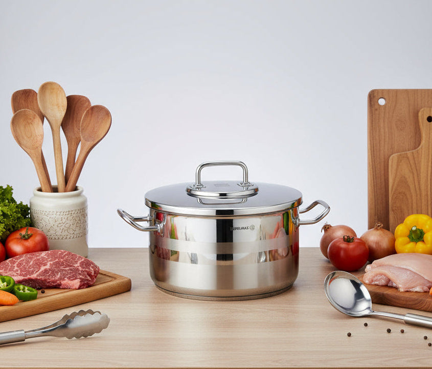 STAINLESS STEEL CASSEROLE