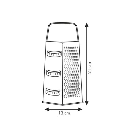 Tescoma 643744 Grater 6 Sides Handy
