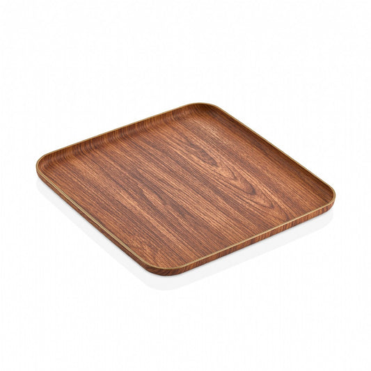 Evelin Wood Finish X-Large Sq. Plate 290*290*15 mm