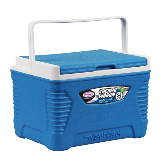 Asian Thermo Wagon Insulated Ice Cooler 14Ltr Blue