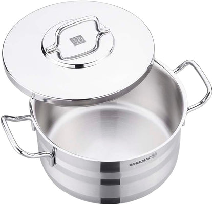 Korkmaz Astron 12 Pcs Cookware Set A2056
