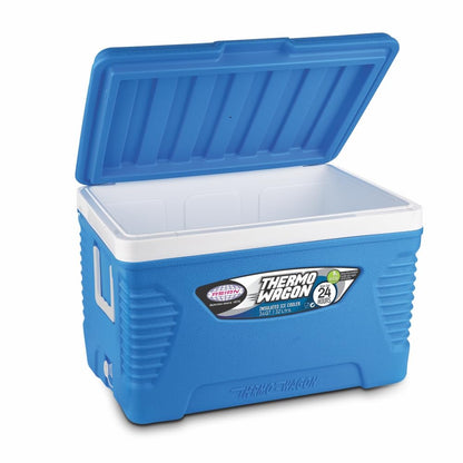 Asian Thermo Wagon Insulated Ice Cooler 62Ltr Blue
