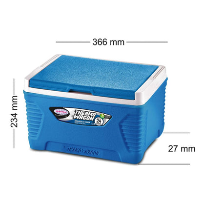Asian Thermo Wagon Insulated Ice Cooler 14Ltr Blue