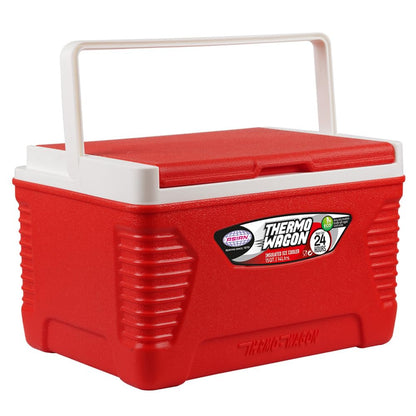 Asain Thermo Wagon Insulated Ice Cooler 14Ltr Red