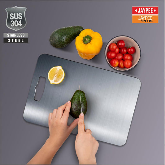 Jaypee Kitchen-X Rectangle Ss Chopping Board - Xl