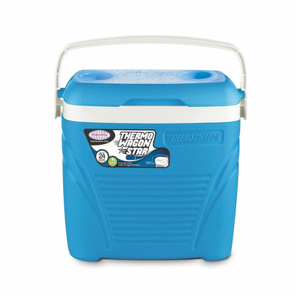 Asian Thermo Wagon Insulated Ice Cooler 28Ltr Blue