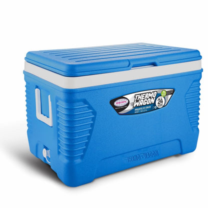 Asian Thermo Wagon Insulated Ice Cooler 62Ltr Blue