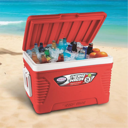 Asian Thermo Wagon Insulated Ice Cooler 32Ltr Red