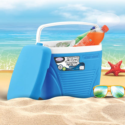 Asian Thermo Wagon Insulated Ice Cooler 8Ltr Blue