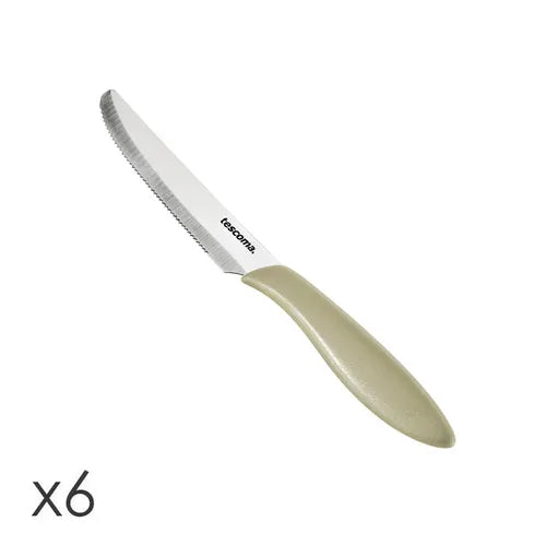 Tescoma 863054.40 Table Knife 12Cm 6Pcs Beige  Presto