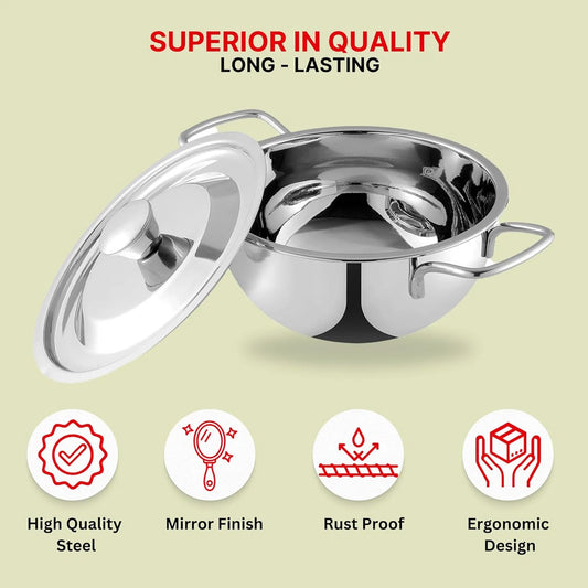 Vinod Kraft 2Pcs Roma Bowl Set 16Cm/18Cm