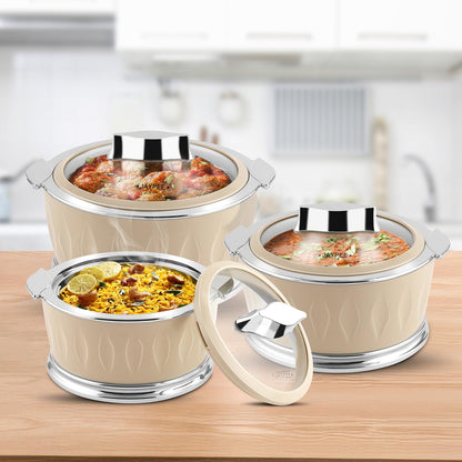 Jaypee Dazzle Mega Casserole 3Pcs Set (1500/2000/3000Ml)