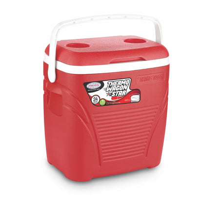 Asian Thermo Wagon Insulated Ice Cooler 28Ltr Red