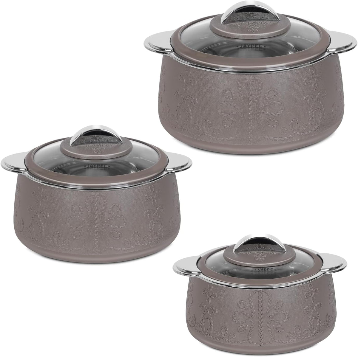 Jaypee Fabrene Mega Casserole 3Pcs Set (1500/2000/3000Ml)