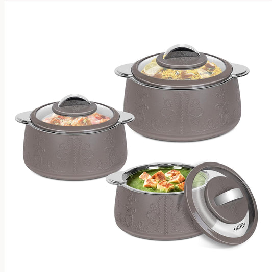 Jaypee Fabrene Mega Casserole 3Pcs Set (1500/2000/3000Ml)