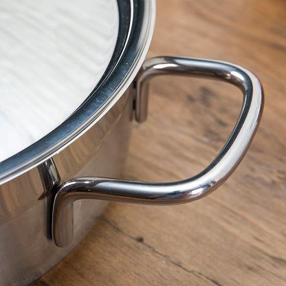 Korkmaz  Alfa Low Casserole 24X8Cm-3.5 Ltr