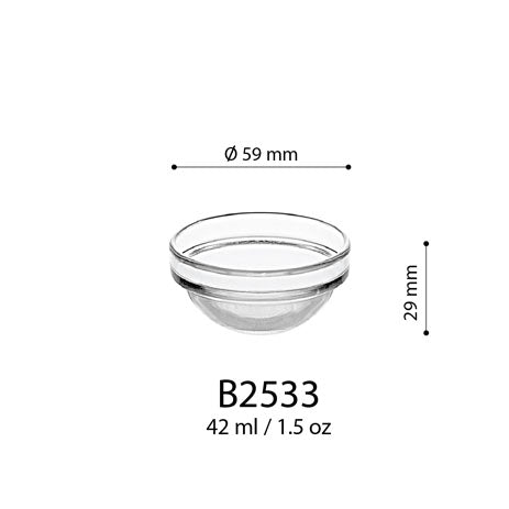 Kim Glass Bowl 42Ml