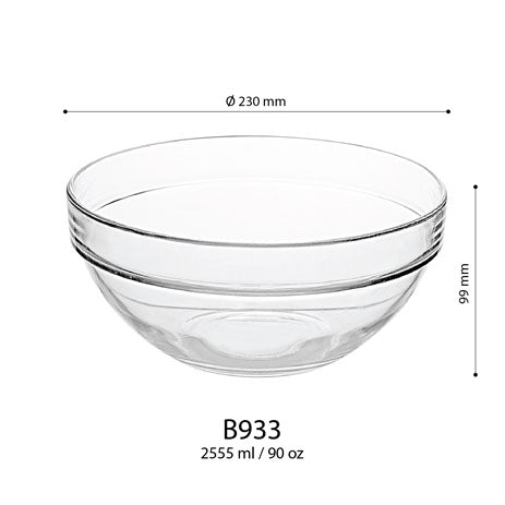 Kim Glass Bowl 2555Ml