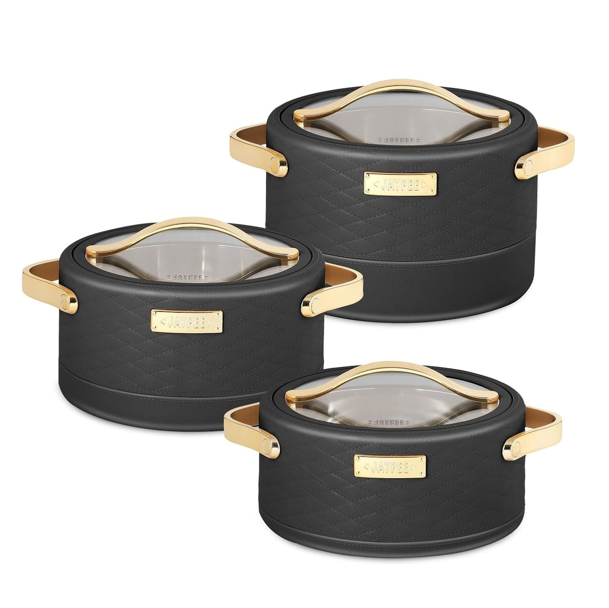 Jaypee Luxura Klass Casserole Set Of 3 (1500+2000+2500)