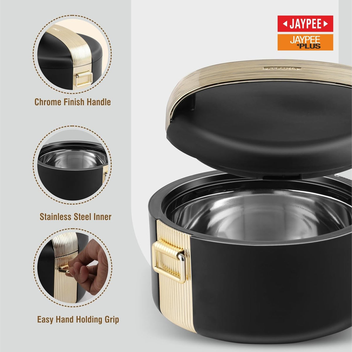 Jaypee Regalia Casserole Set Of 3 (1000+1500+2000)