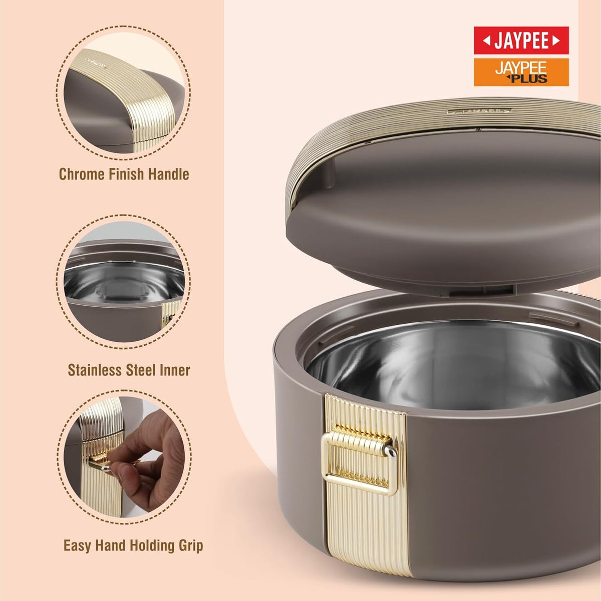 Jaypee Regalia Casserole Set Of 3 (1000+1500+2000)