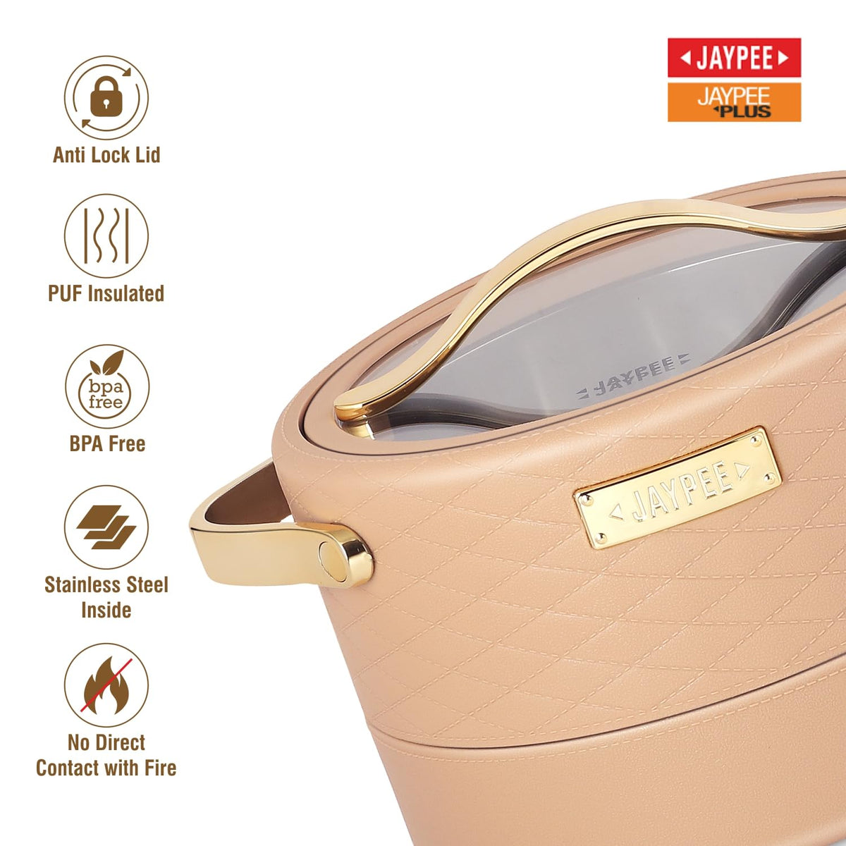 Jaypee Luxura Klass Casserole Set Of 3 (1500+2000+2500)