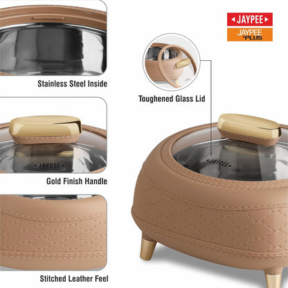 Jaypee Kingston Klass Casserole Set Of 3 (1500/2000/2500Ml)