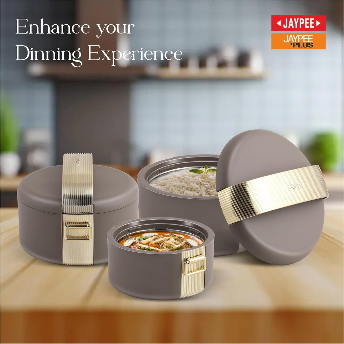Jaypee Regalia Casserole Set Of 3 (1000+1500+2000)