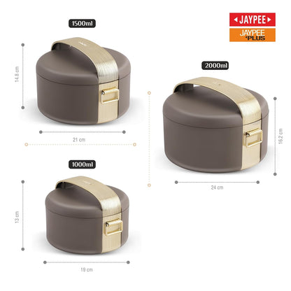 Jaypee Regalia Casserole Set Of 3 (1000+1500+2000)