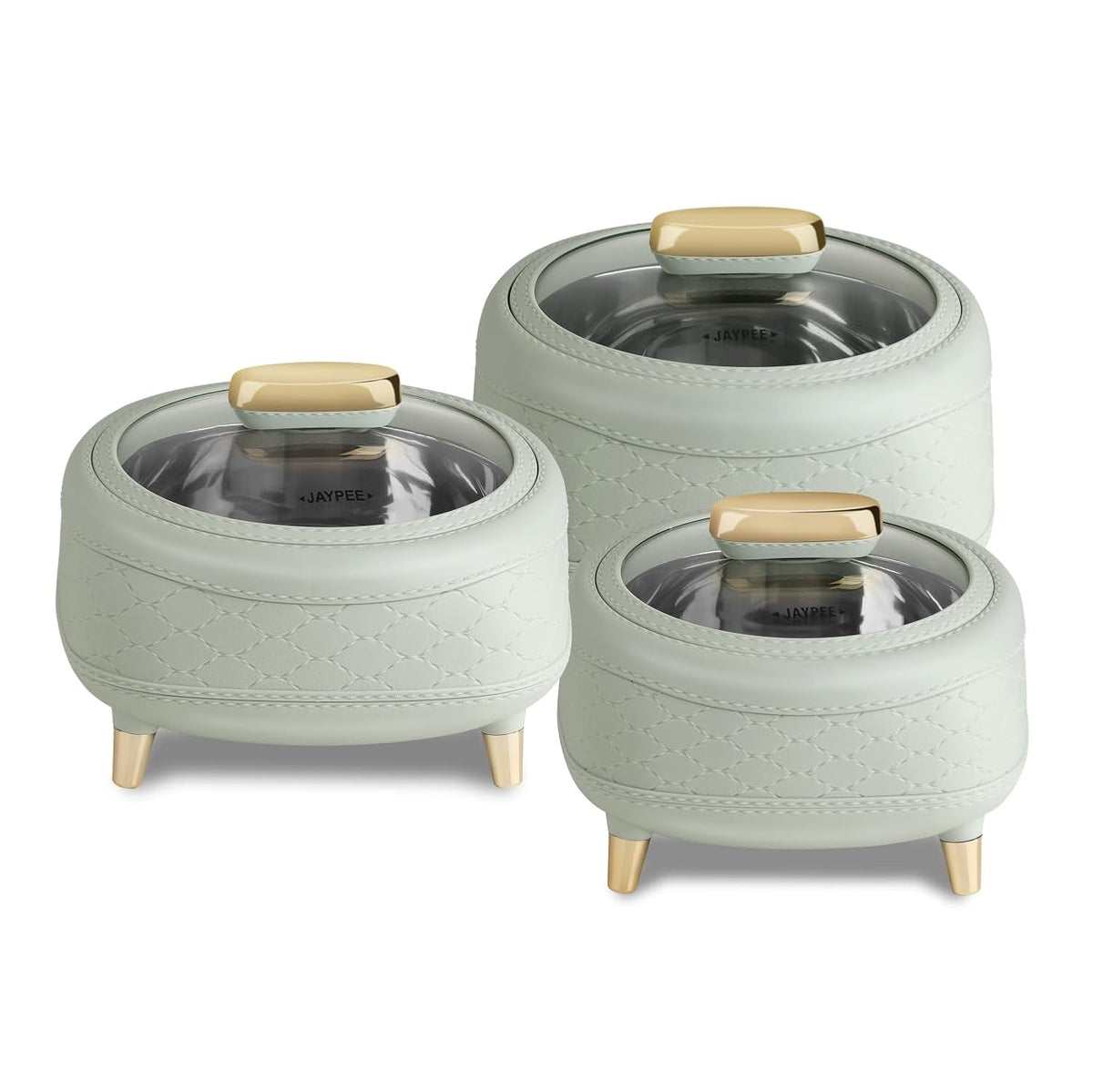 Jaypee Kingston Klass Casserole Set Of 3 (1500/2000/2500Ml)