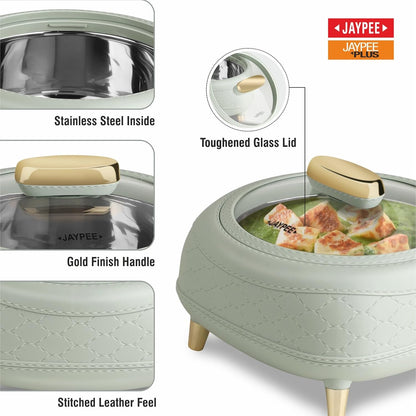 Jaypee Kingston Klass Casserole Set Of 3 (1500/2000/2500Ml)