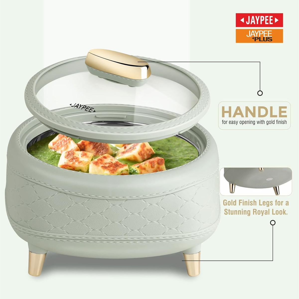 Jaypee Kingston Klass Casserole Set Of 3 (1500/2000/2500Ml)