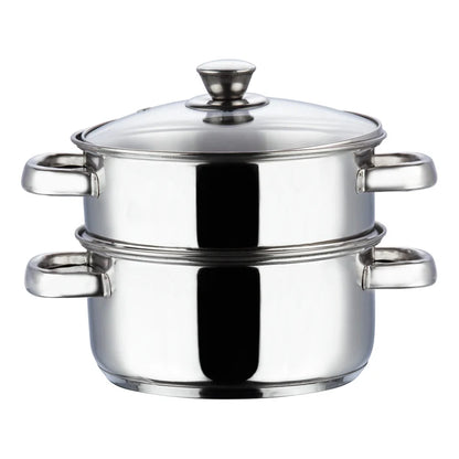 Vinod 2 Tier Steamer W/Lid 18Cm