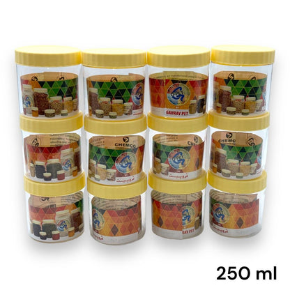 Gaurav Pet Jar 250Ml Pack Of 12